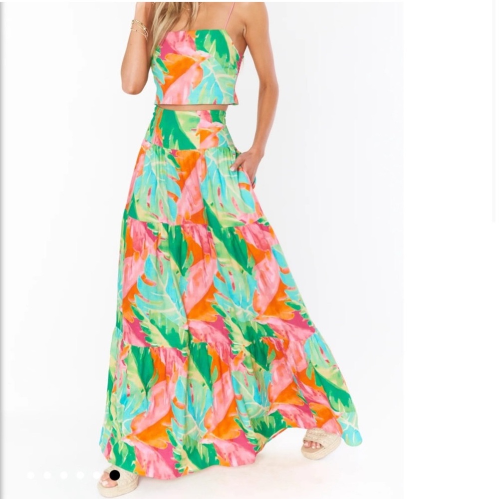 Colorful Tropical Two-Piece Set Large - Picture 2 of 5